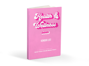 HEALTH VENDOR LIST